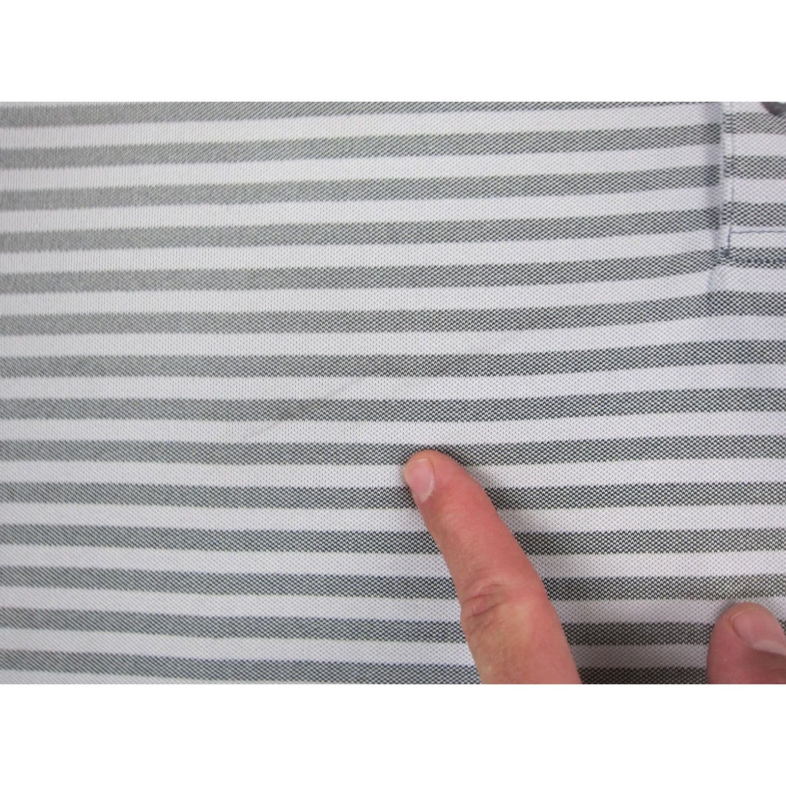 johnnie-O Johnnie-O Polo Shirt Mens XL Blue Striped Golf Performance Short Sleeve Jersey Polo Shirt Size US XL / EU 56 / 4 - 5 Thumbnail