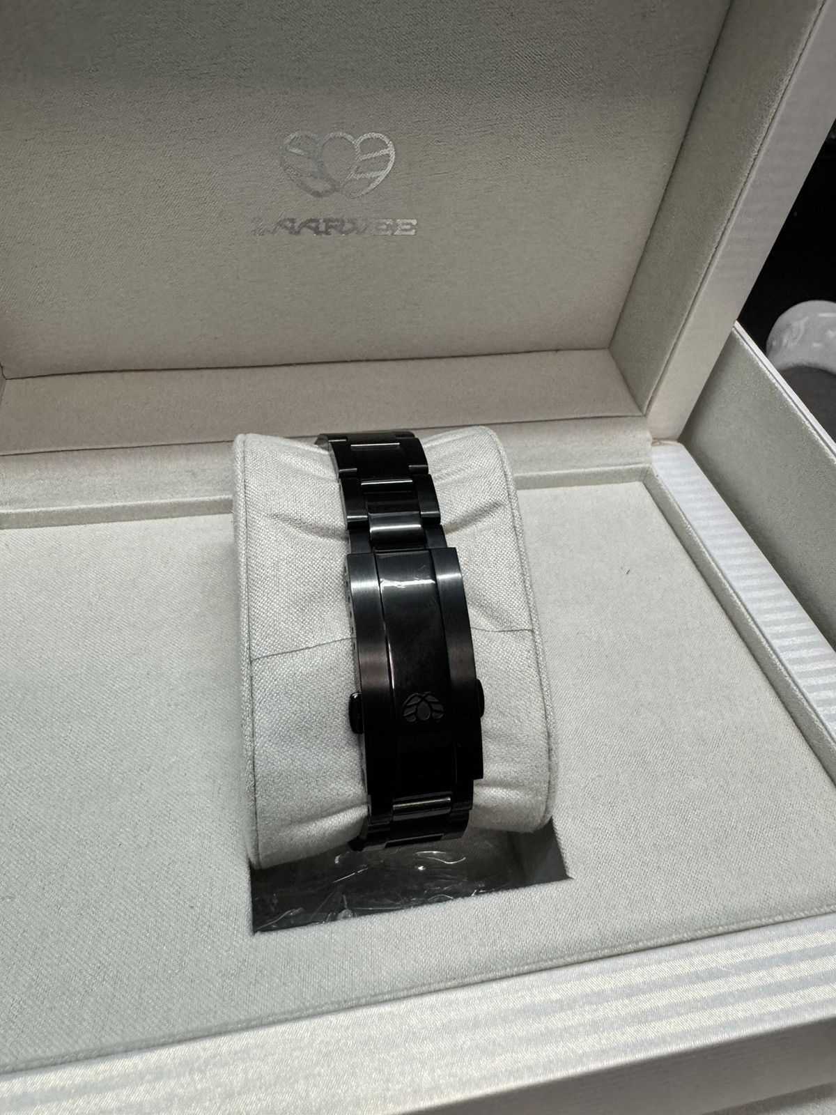 LAARVEE LAARVEE PEA001R (LIMITED) PVD BLK: BLACK BEZEL & BLACK DIAL Size ONE SIZE - 10 Thumbnail