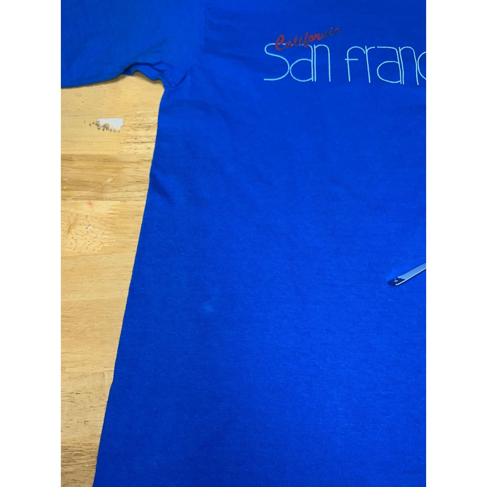 Vintage Vintage San Francisco Shirt California CA Blue Graphic 80s M Size US M / EU 48-50 / 2 - 8 Thumbnail