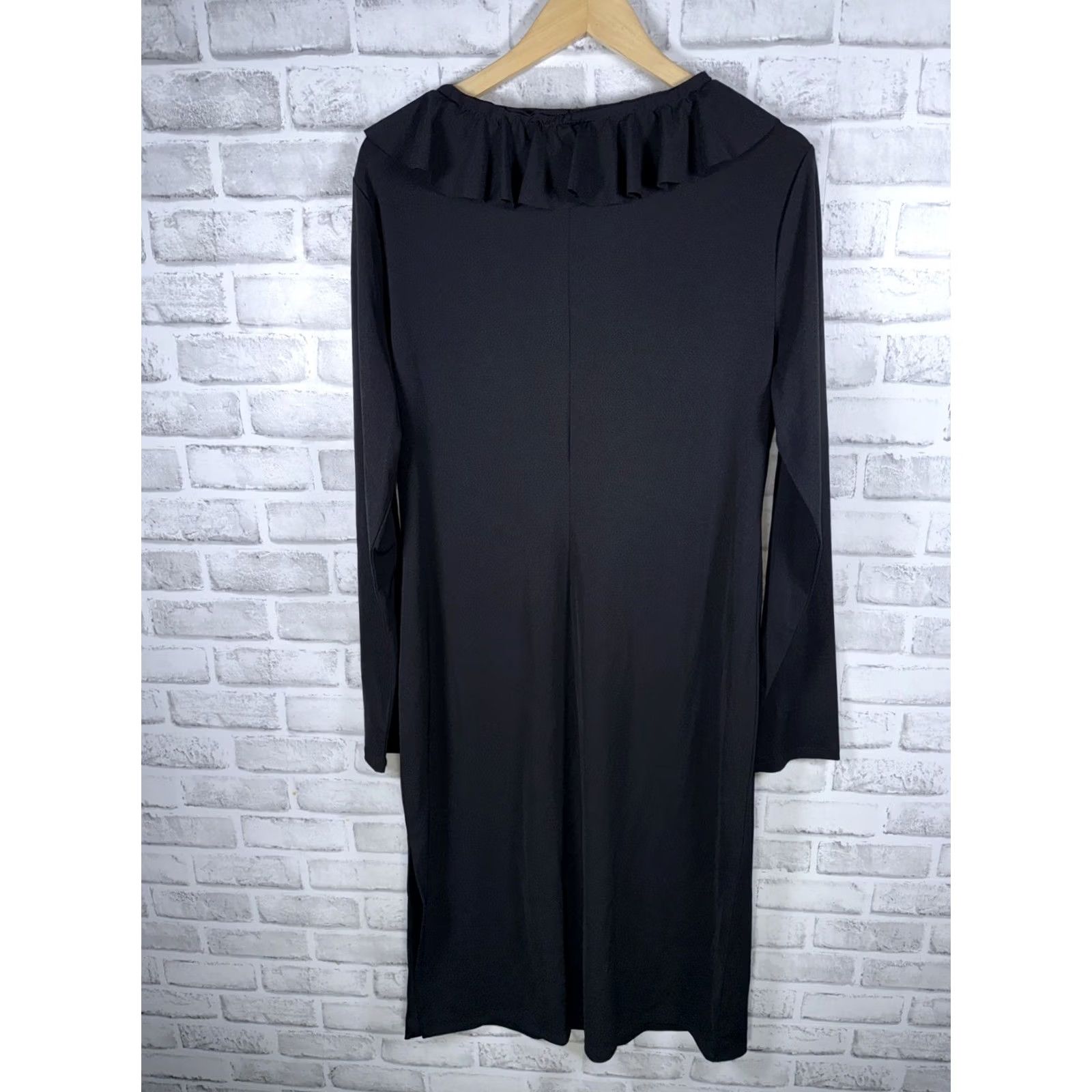Ralph Lauren NWT Polo Jeans Co Ralph Lauren Biker Ball Stretchy Black Dress Womens XL Size 40" / US 18 - 6 Thumbnail