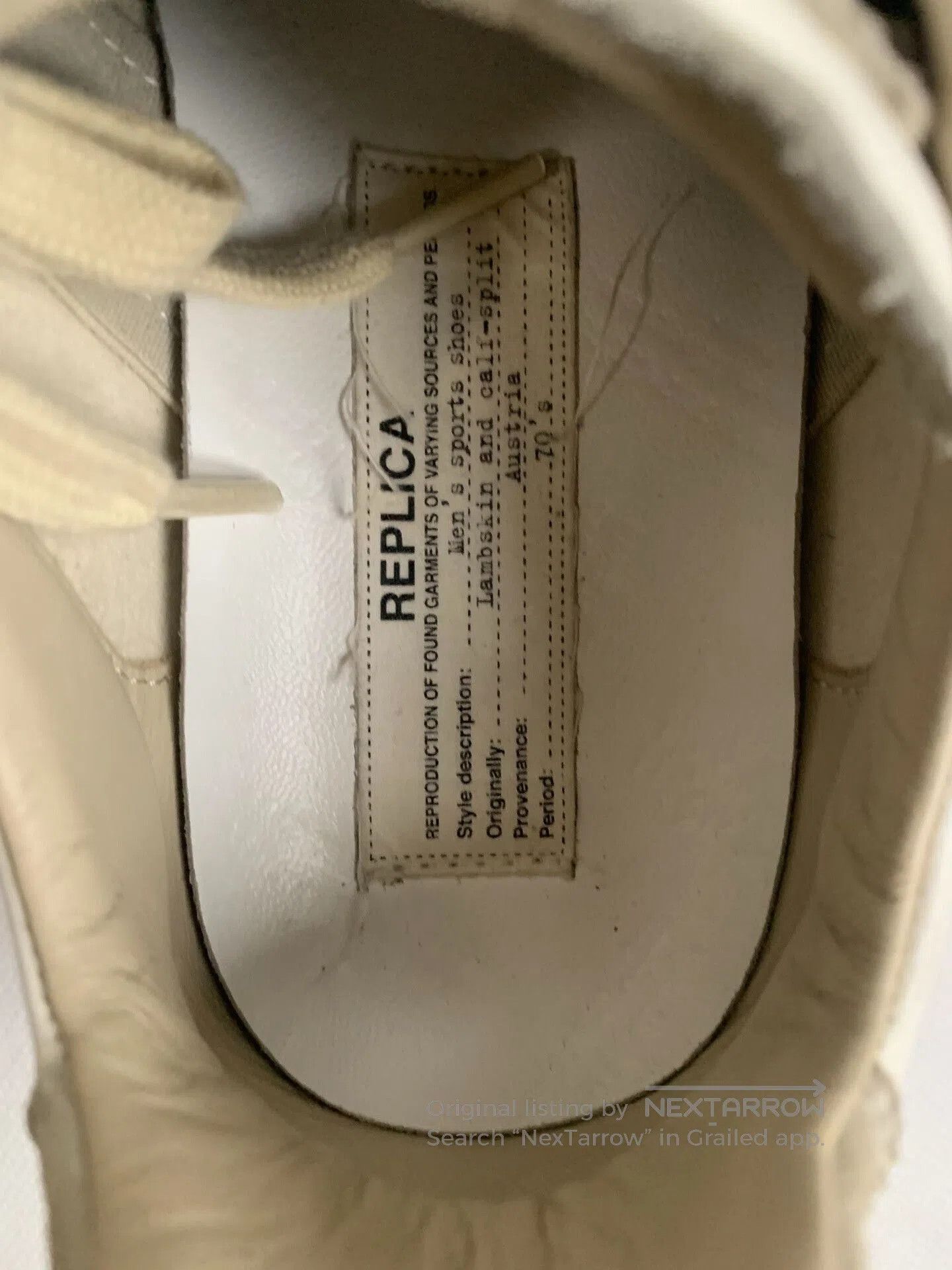 Maison Margiela Maison Margiela Replica Sneakers. Size US 5.5 / IT 35.5 - 7 Thumbnail