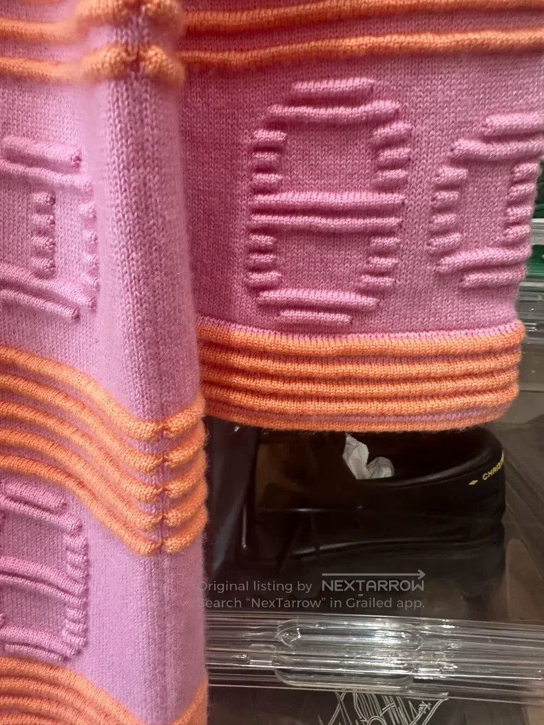 Hermes Hermes Pig Nose Long Knitted Cardigan Jacket Size XXS / US 00 / IT 34 - 4 Thumbnail