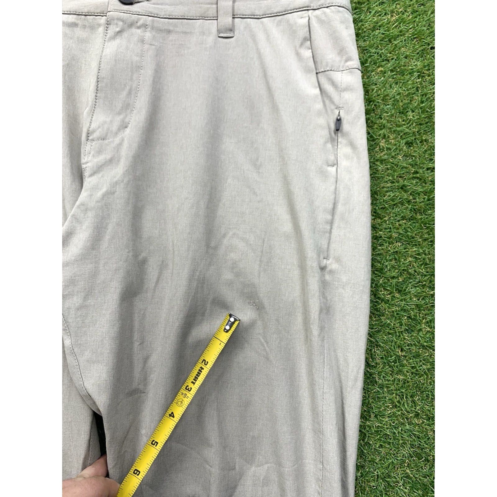 Vuori Vuori Mens Pants 34x23 Chino Beige Lightweight Stretch Casual Workwear Regular Size US 34 / EU 50 - 5 Thumbnail