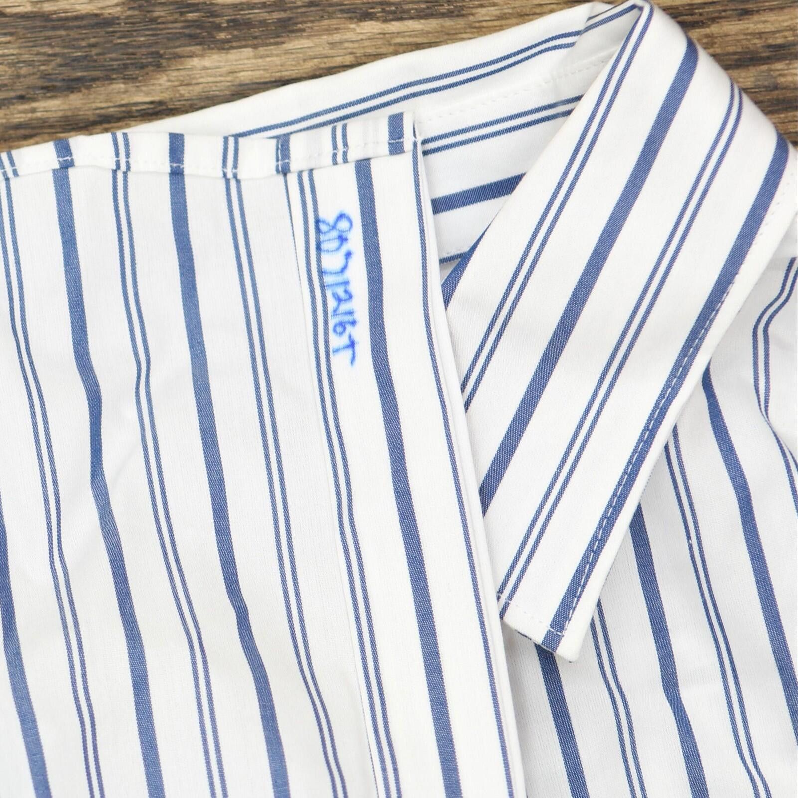 Lands' End Lands' End Up Shirt 503294-sample 2 Tall White Blue Stripe Size XS / US 0-2 / IT 36-38 - 3 Thumbnail