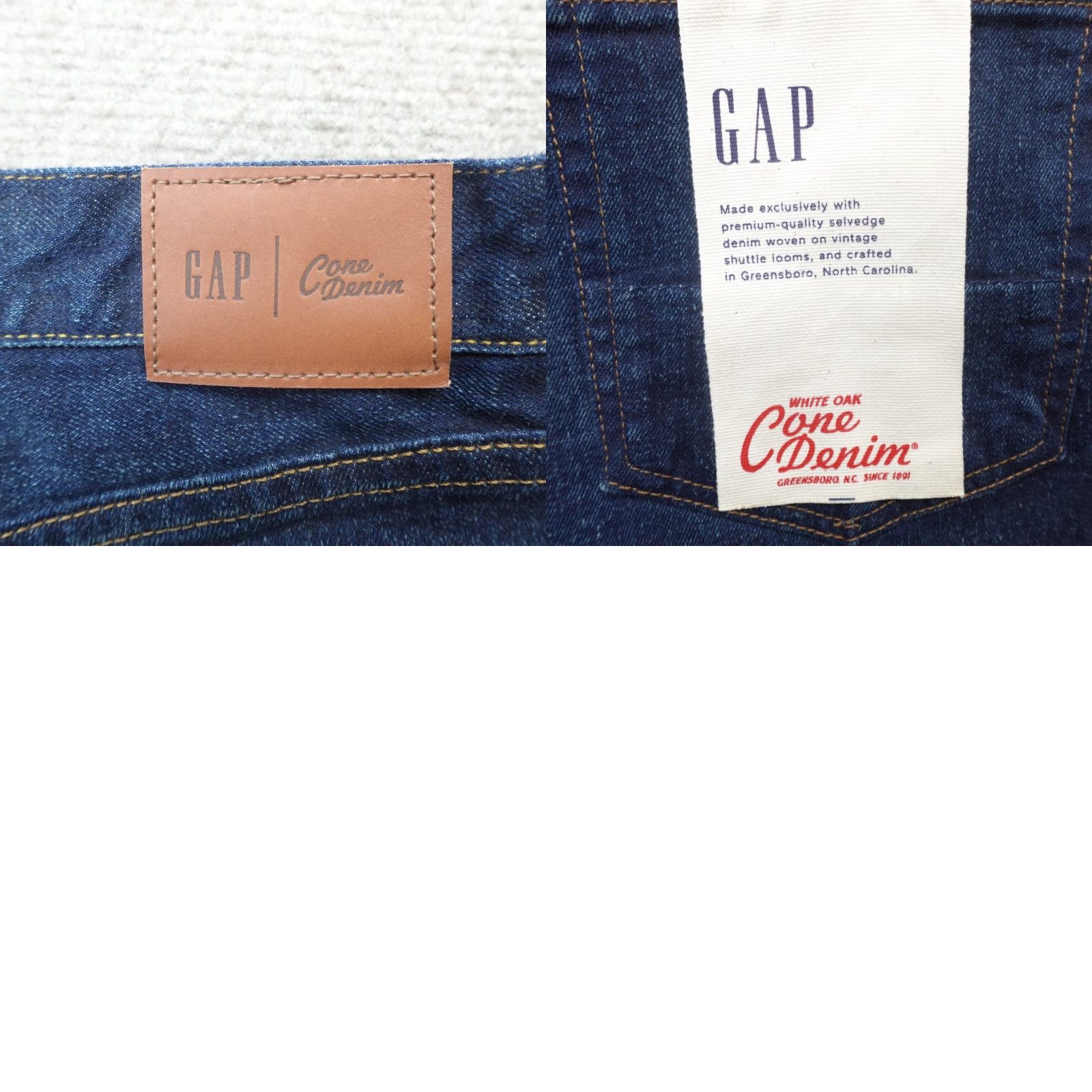 Gap Gap Jeans Slim Straight Blue 32 x 33 Men Bag 1969 Cotton Denim Belt Loops Oldstock NEW Size US 32 / EU 48 - 9 Thumbnail