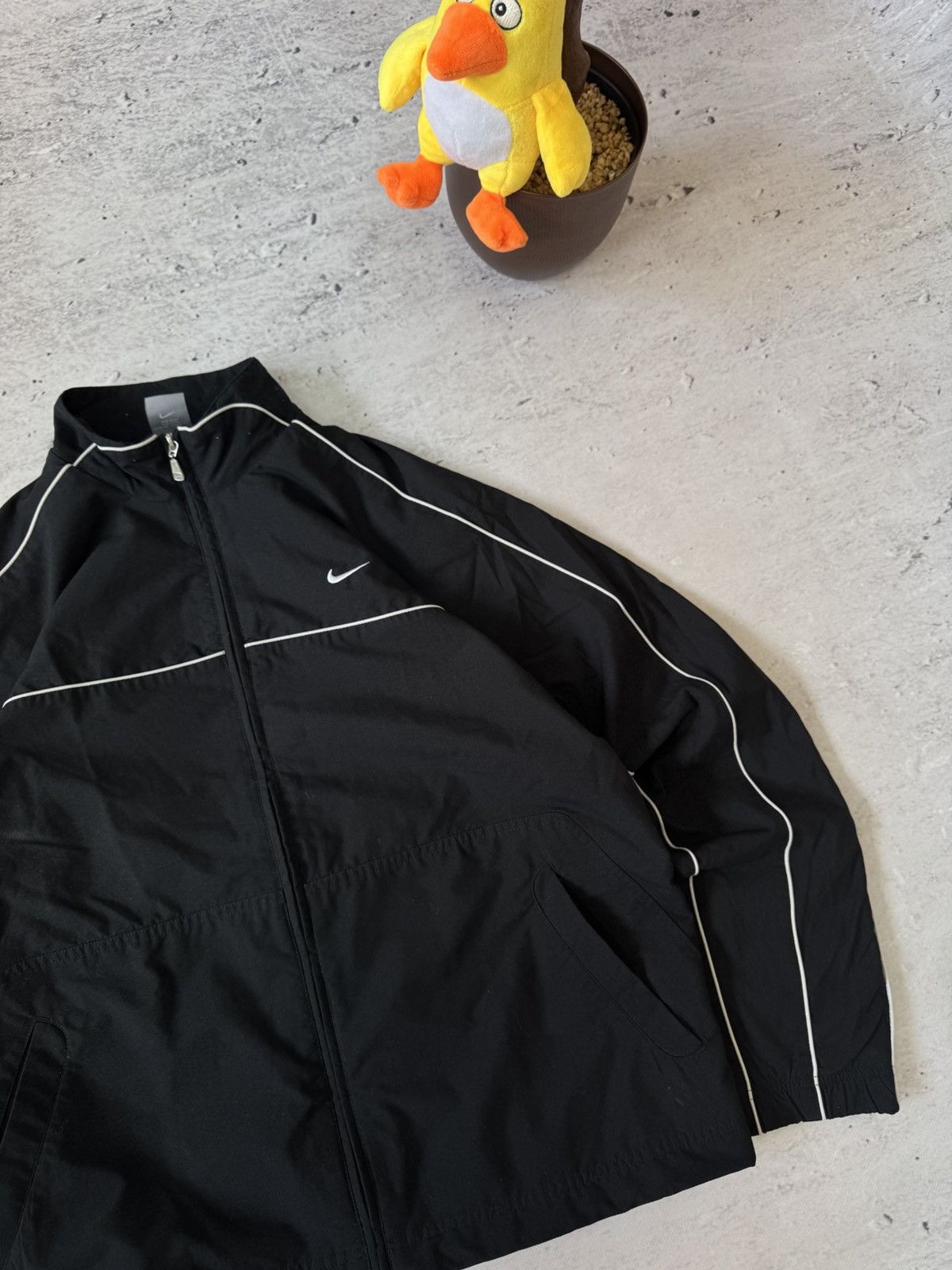 Nike × Vintage NIKE VINTAGE BASIC LOGO OVERSIZE BAGGY LIGHT JACKET Size US L / EU 52-54 / 3 - 3 Thumbnail
