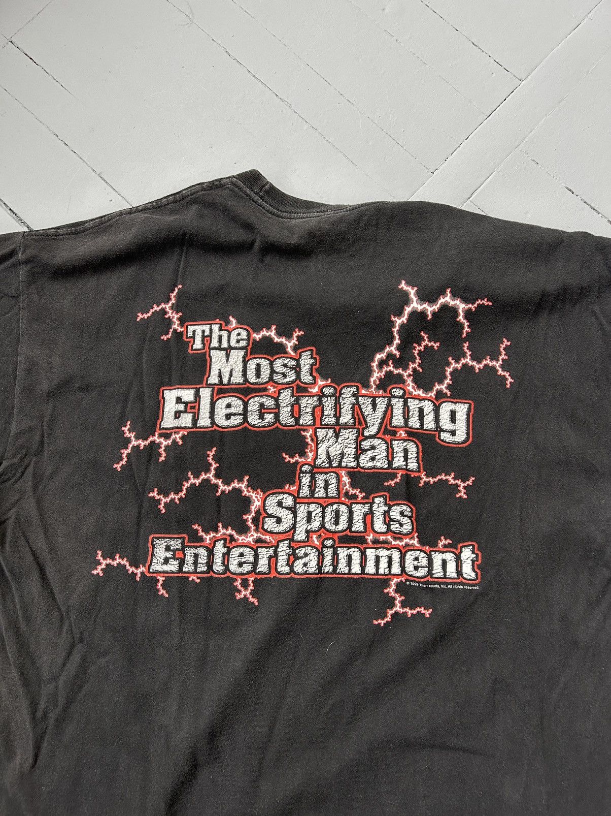 Vintage × WWE × WWF The ROCK vintage t-shirt Size US XL / EU 56 / 4 - 9 Thumbnail