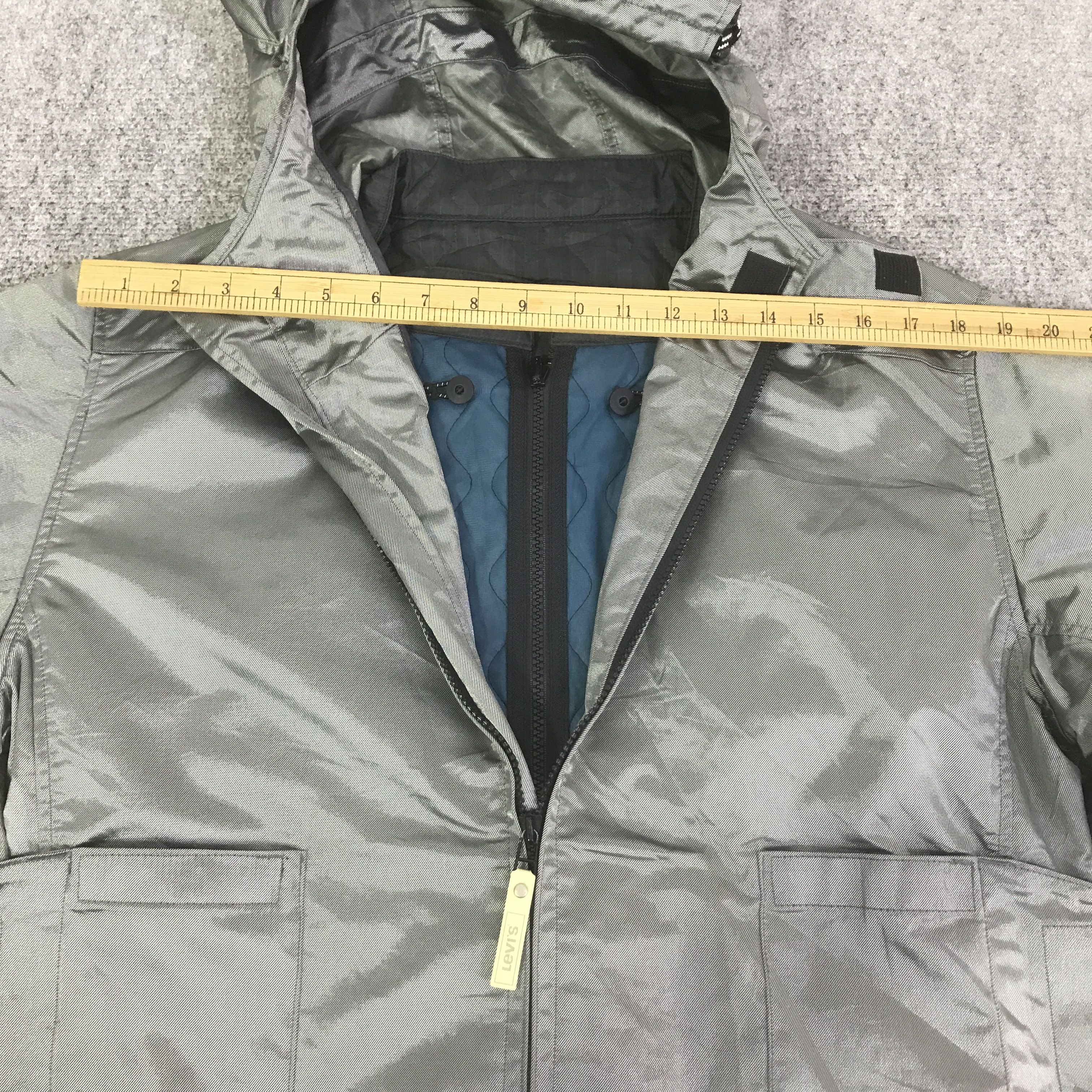 Levi's Y2K LEVI'S SILVER LIGHT JACKET K127B6 Size US M / EU 48-50 / 2 - 5 Thumbnail