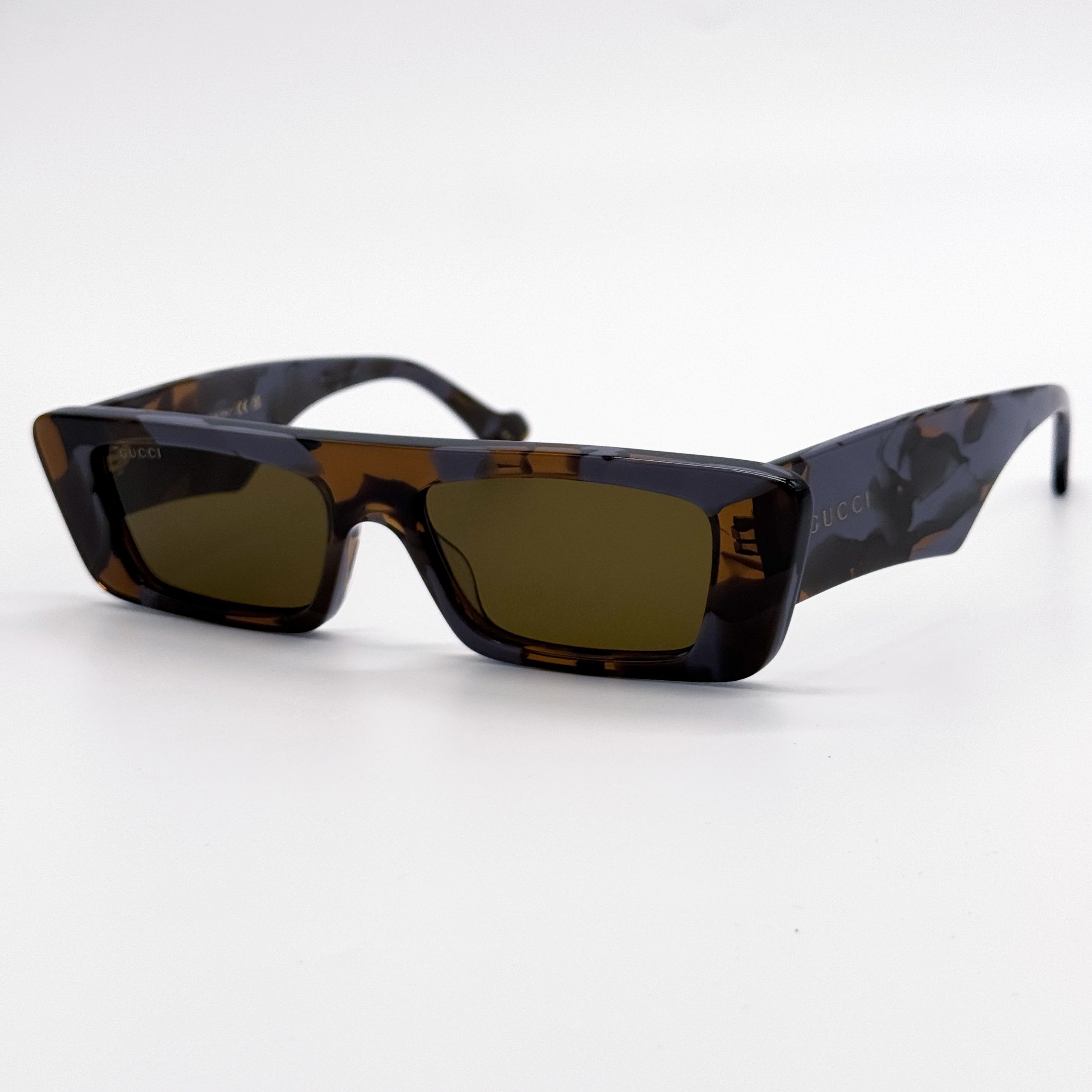 Gucci NEW GUCCI GG1331S 006 UNISEX GREY HAVANA BROWN SUNGLASSES Size ONE SIZE - 5 Thumbnail