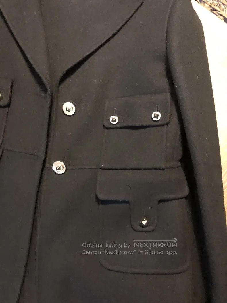 Valentino Valentino Wool coat Size US L / EU 52-54 / 3 - 3 Thumbnail