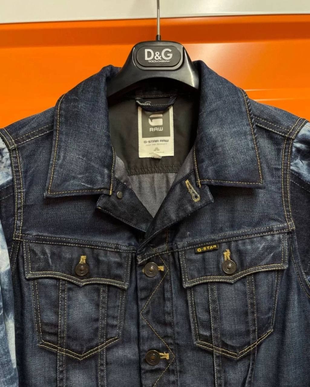 G-Star Custom GStar Raw Denim Jacket Rare G Star Jacket Rare Size US L / EU 52-54 / 3 - 4 Thumbnail