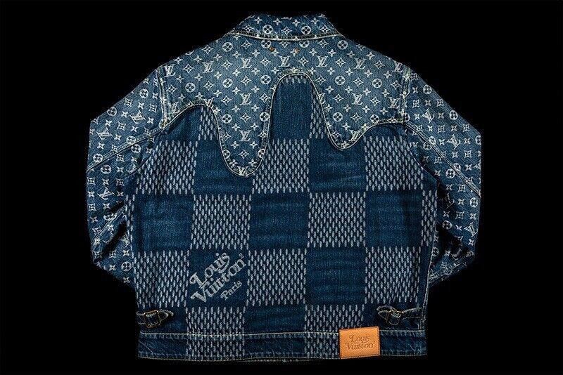 Louis Vuitton Louis Vuitton Nigo Giant Damier Waves Monogram Denim Jacket Size US M / EU 48-50 / 2 - 4 Thumbnail