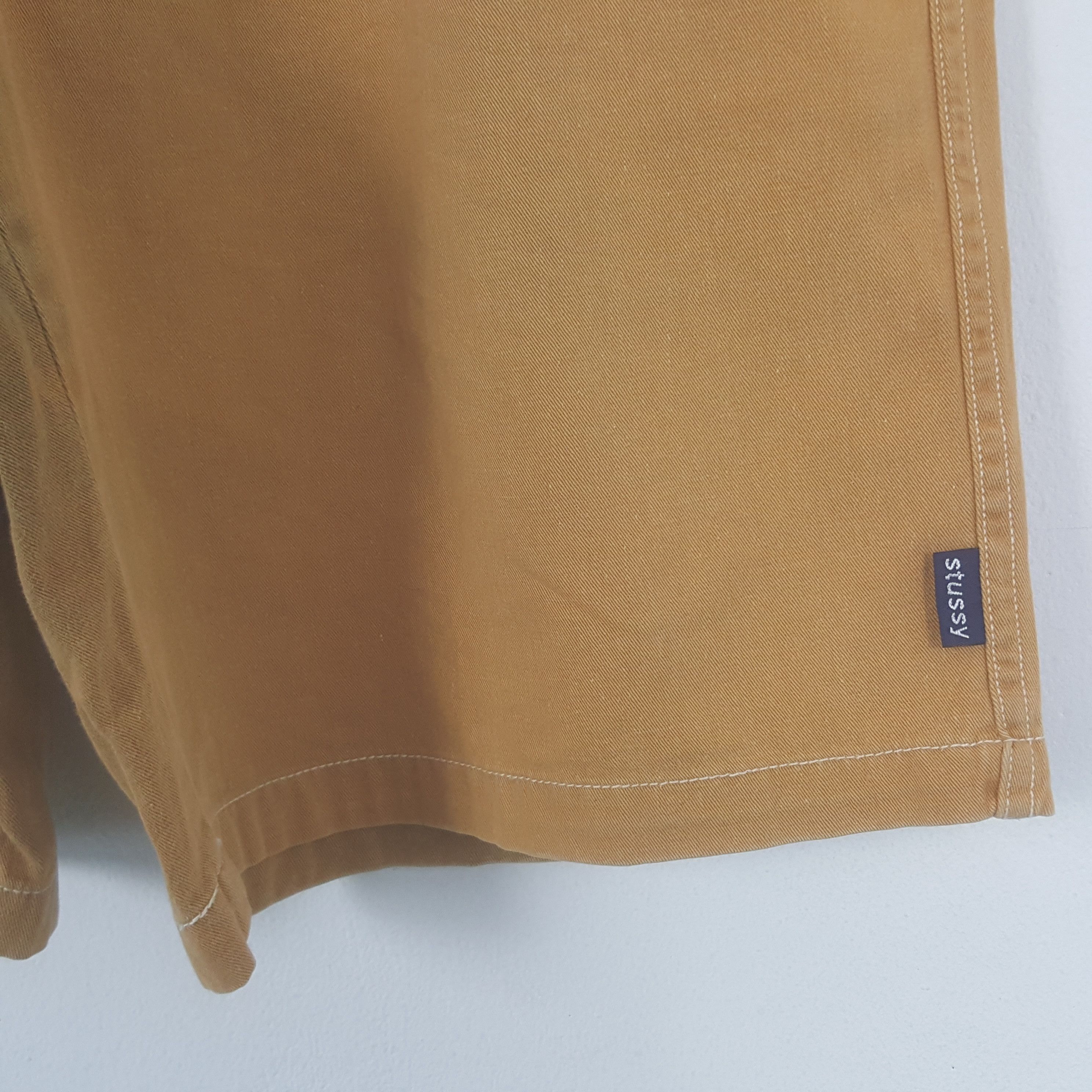 Stussy × Vintage Vintage Stussy Custom Art Logo Short Pants Size US 37 - 4 Thumbnail