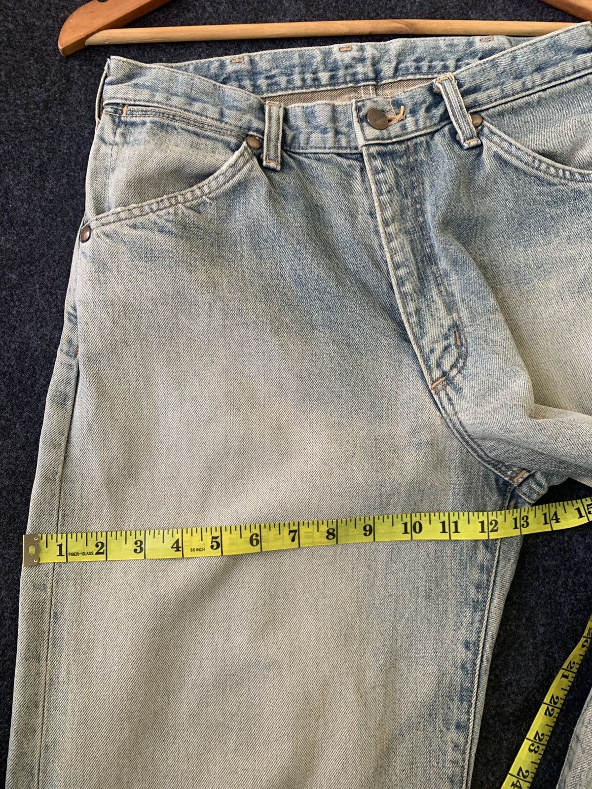 Wrangler Rare Baggy Wrangler Blue Bell Selvedge Jeans – Japan Edition Size US 29 - 5 Thumbnail