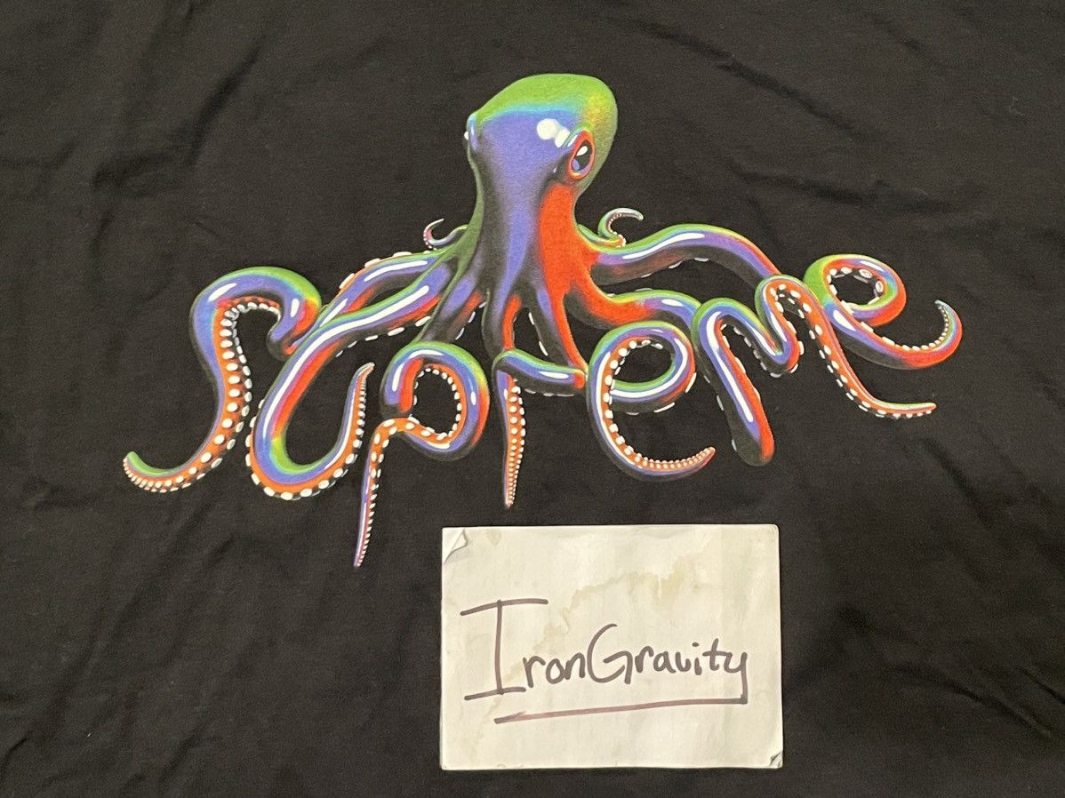 Supreme Supreme Octopus Tee Size L Large SS18 Size US L / EU 52-54 / 3 - 2 Thumbnail