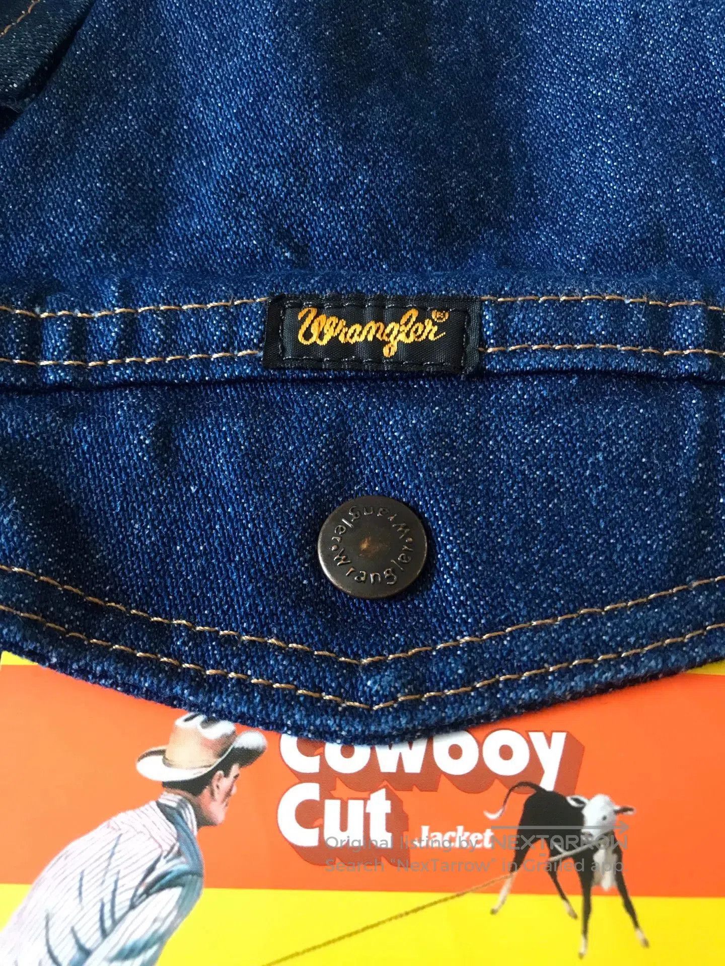 Wrangler Wrangler 74145PW Western Denim Jacket. Size US S / EU 44-46 / 1 - 6 Thumbnail