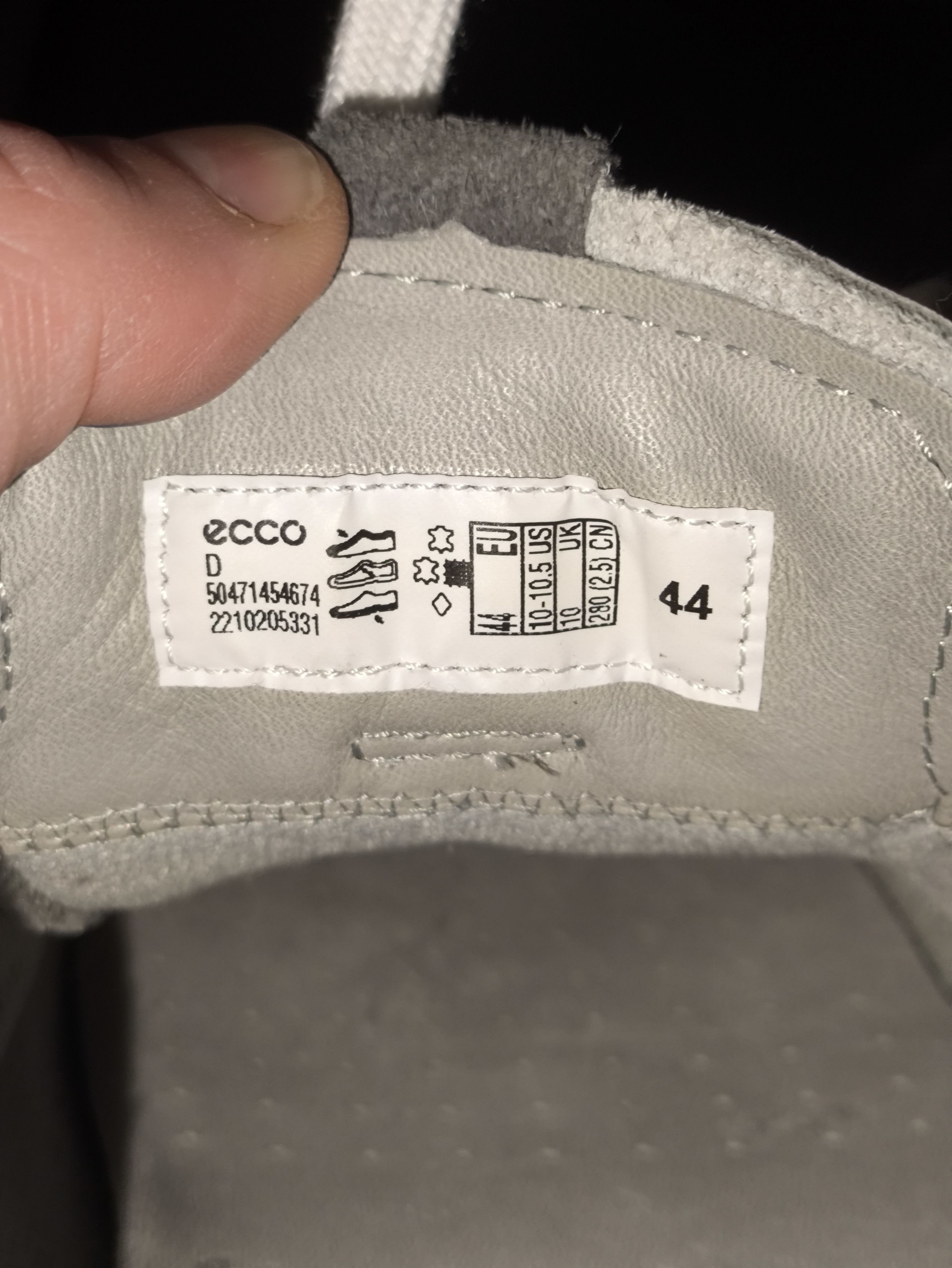 Ecco ECCO Tray – Men’s Leather Sneakers Size US 11 / EU 44 - 9 Thumbnail