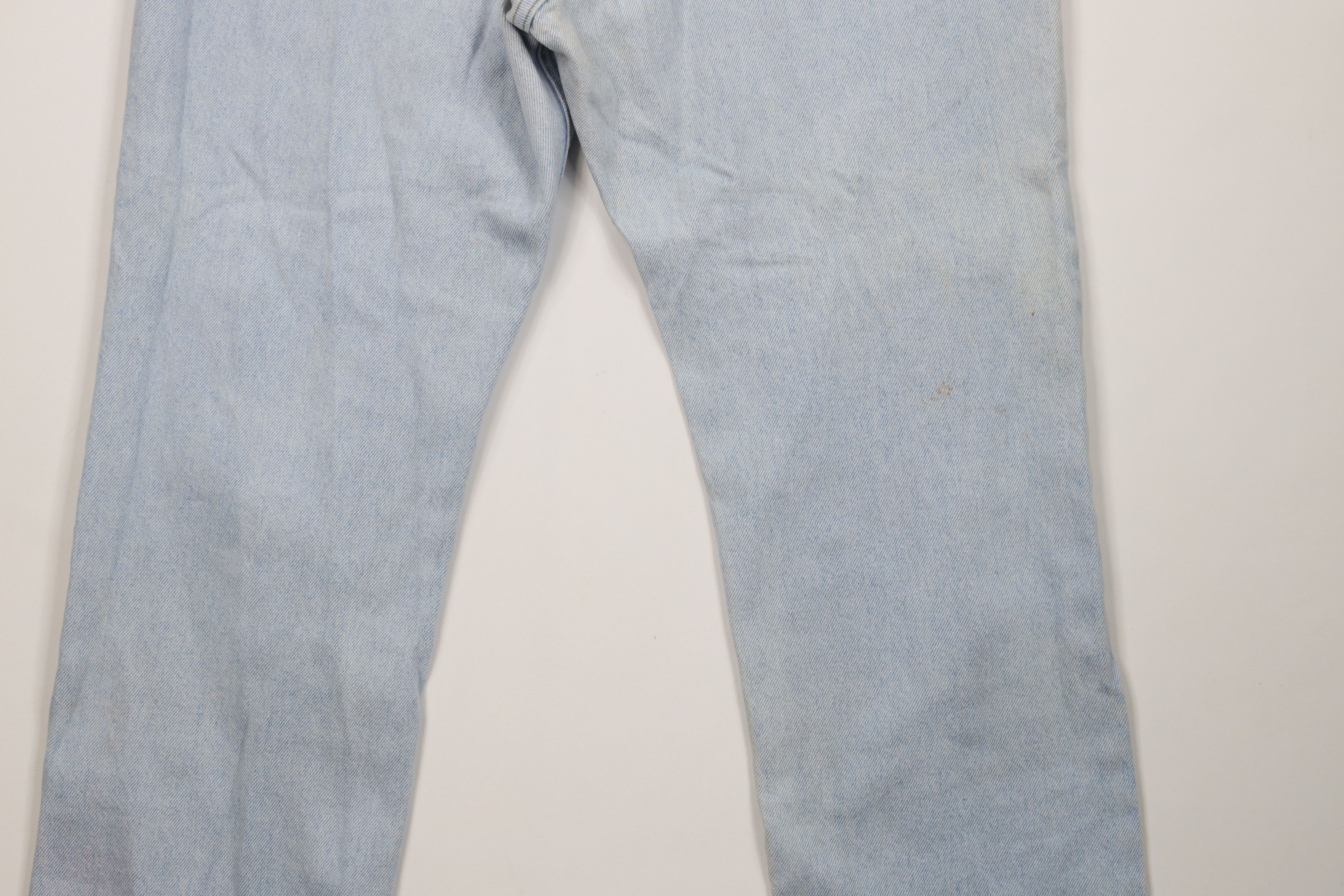 Lee Vintage 90s Lee Straight Leg Denim Jeans Blue Cotton USA Size US 38 / EU 54 - 15 Thumbnail