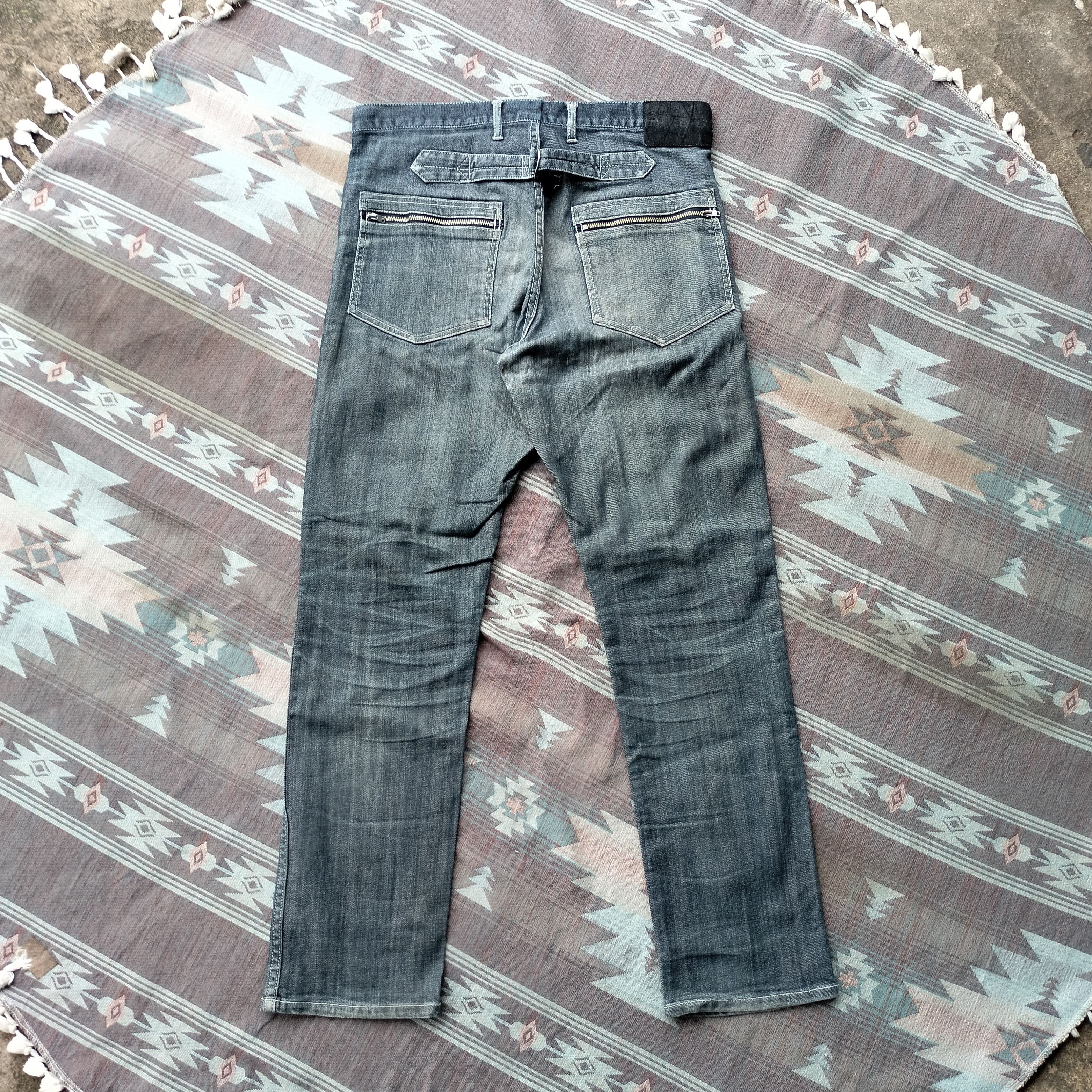 Tornado Mart Vintage browny japan buckle back bush jeans Size US 32 / EU 48 - 2 Thumbnail
