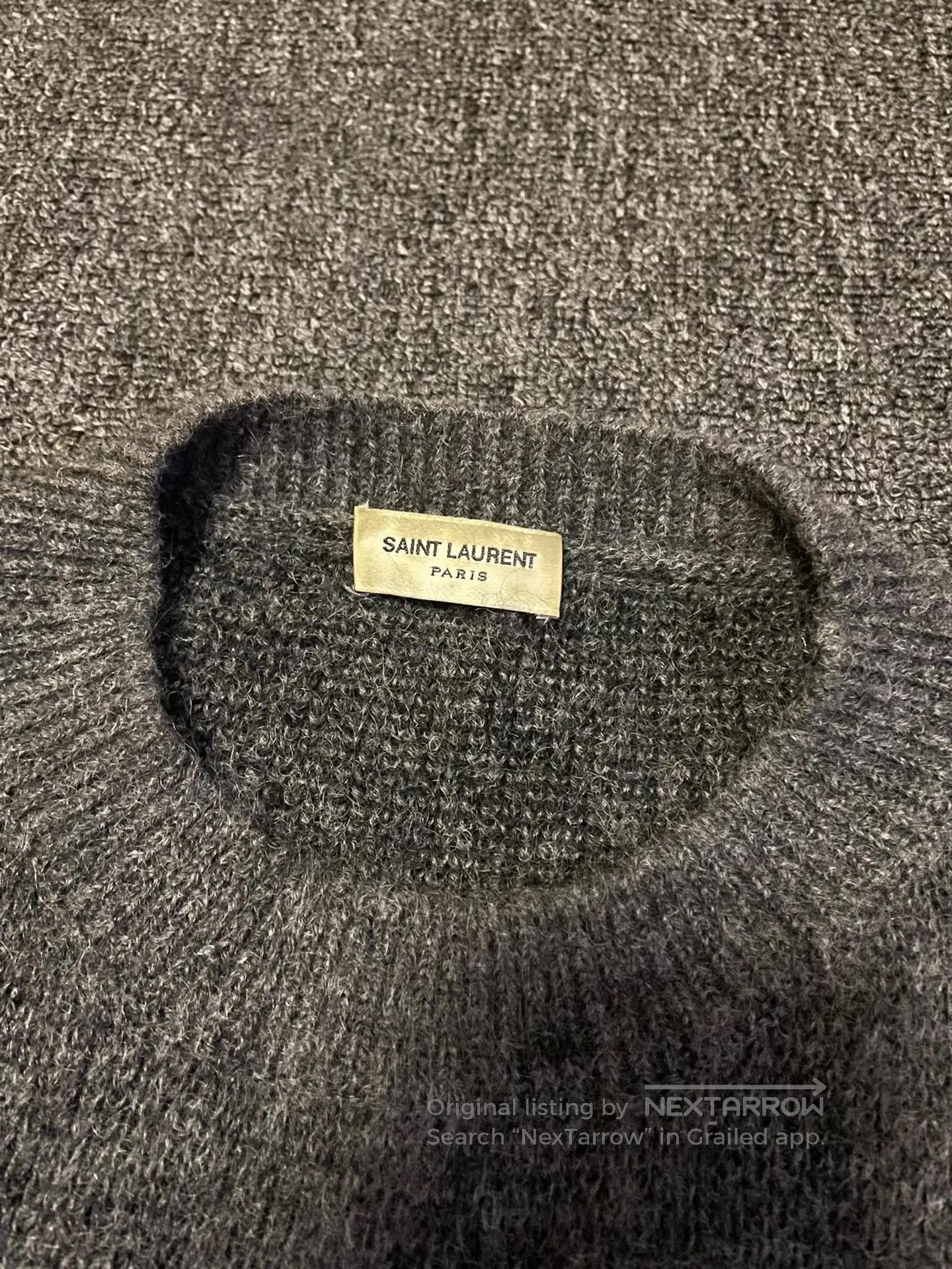 Saint Laurent Paris Multi Pattern Knit Sweater XS. Size US XS / EU 42 / 0 - 4 Thumbnail