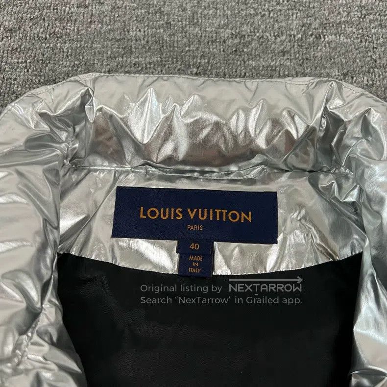 Louis Vuitton Louis Vuitton Silver Mirror Bread Down Jacket Size S / US 4 / IT 40 - 5 Thumbnail