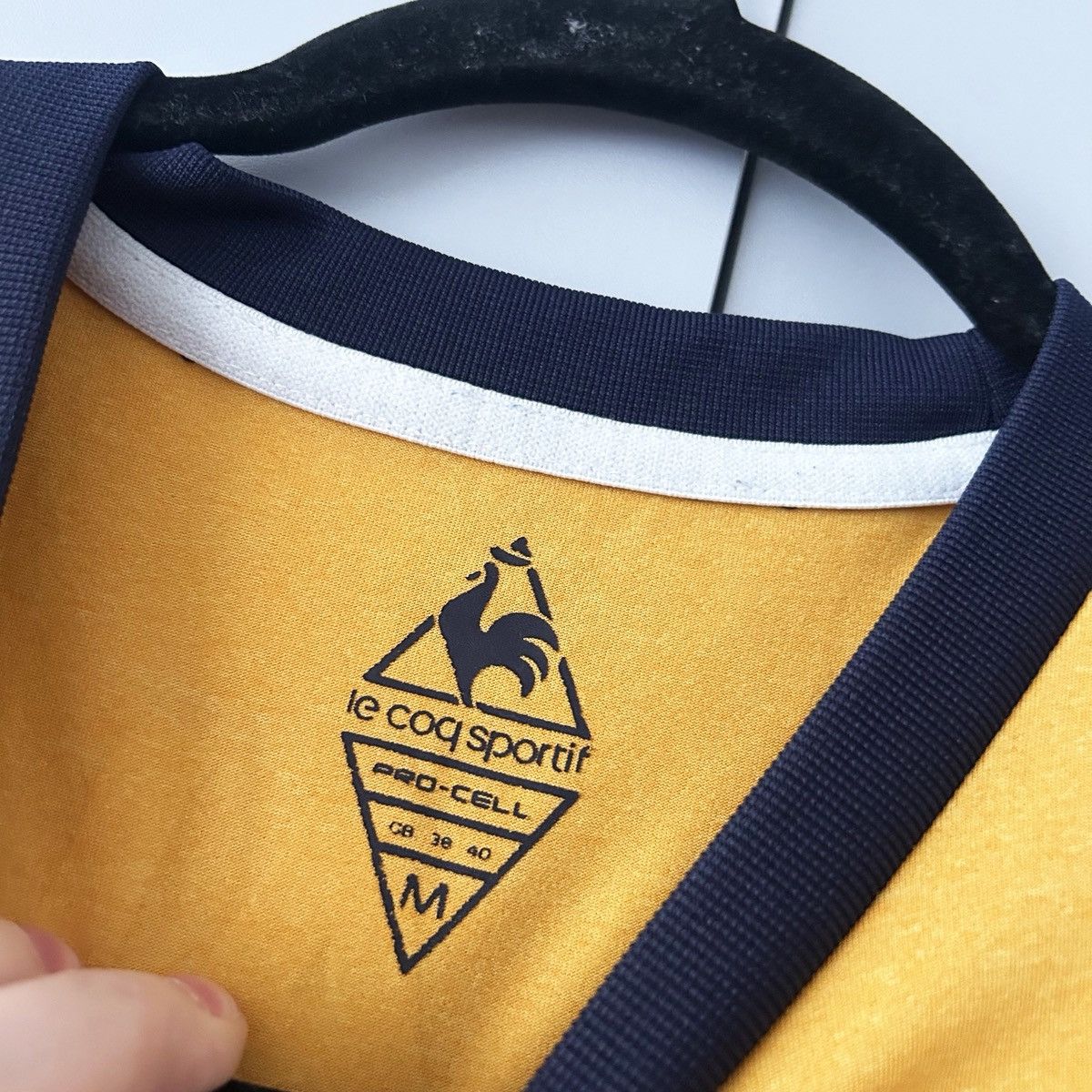 Le Coq Sportif Jersey Everton away 2011 2012 Le Coq Sportif #7 Jelavic Size US M / EU 48-50 / 2 - 4 Thumbnail
