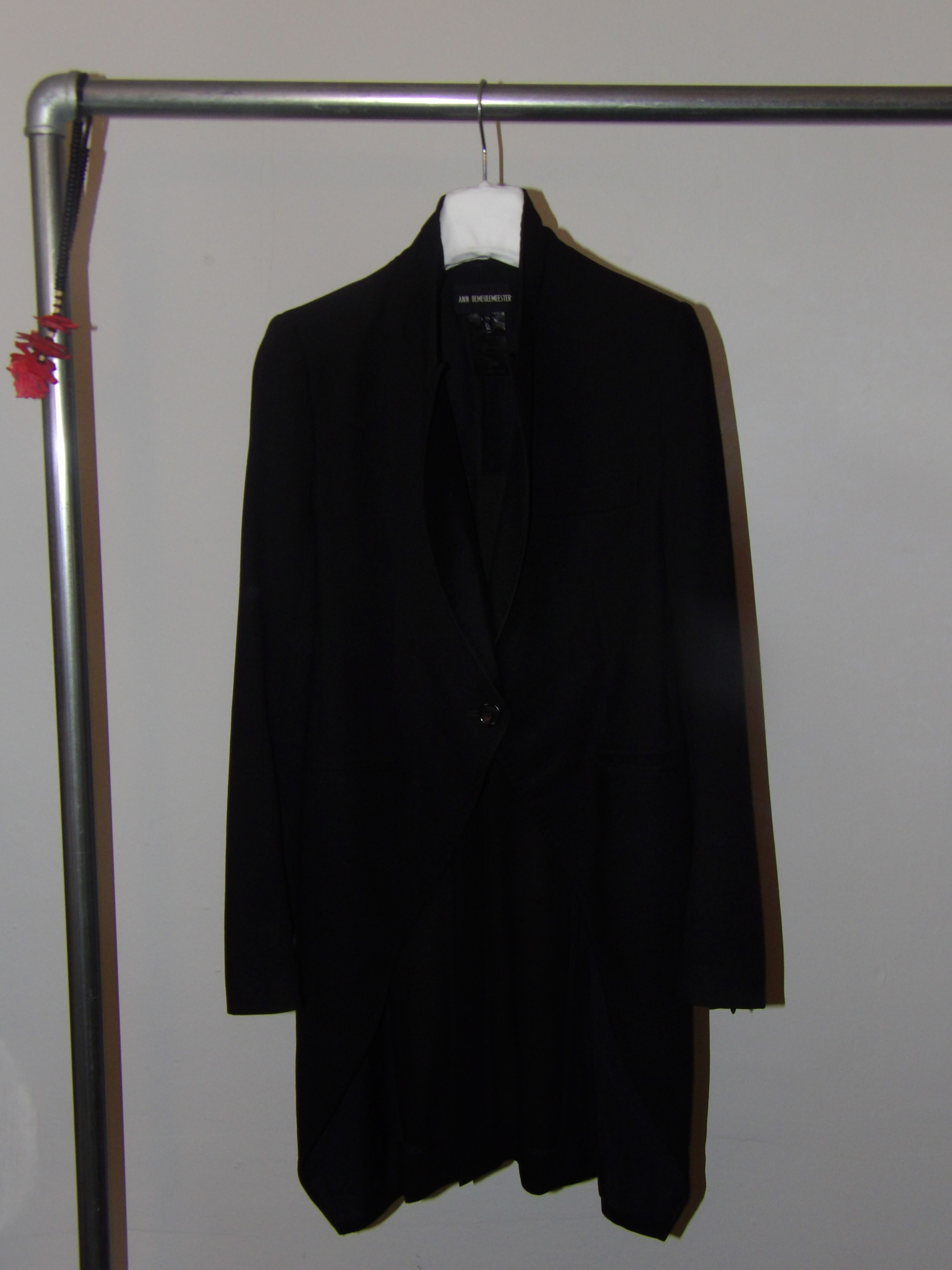 Ann Demeulemeester Ann Demeulemeester Long Tuxedo Jacket Size XS / US 0-2 / IT 36-38 - 1 Thumbnail