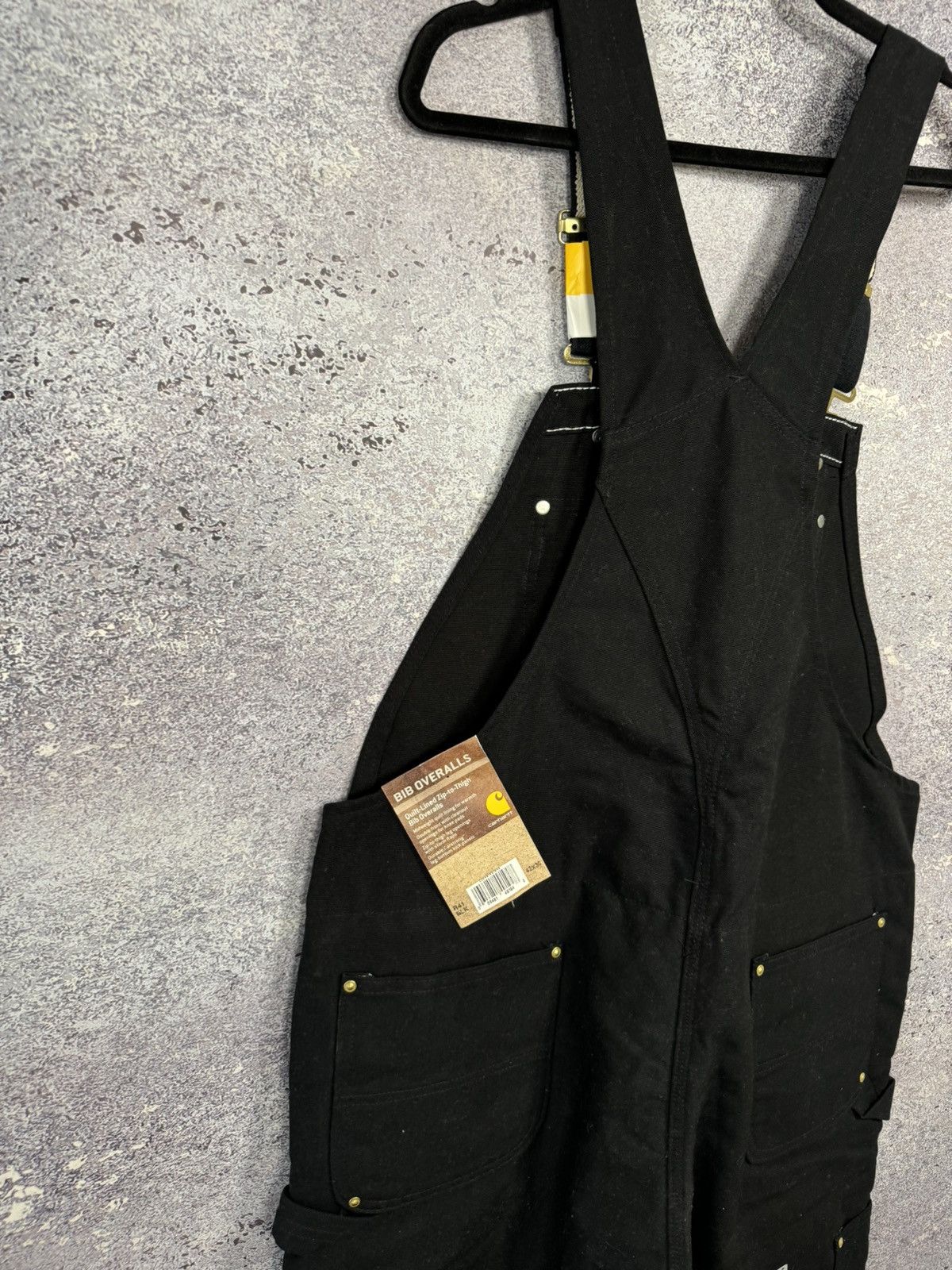 Carhartt NWT Carhartt double knee overall Black fit 42x30 Size US 42 / EU 58 - 13 Thumbnail
