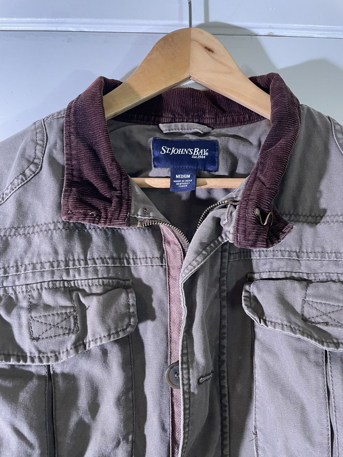 Vintage 90’s 2000’s Y2K VTG Vintage St. John’s Bay Retro Work Jacket Size US M / EU 48-50 / 2 - 4 Thumbnail