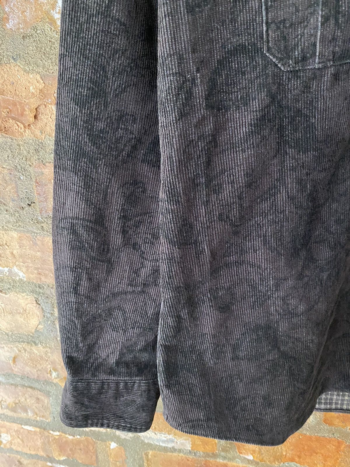 Obelisk 2000s Custom Culture Japan paisley floral corduroy shirt Size US M / EU 48-50 / 2 - 9 Thumbnail