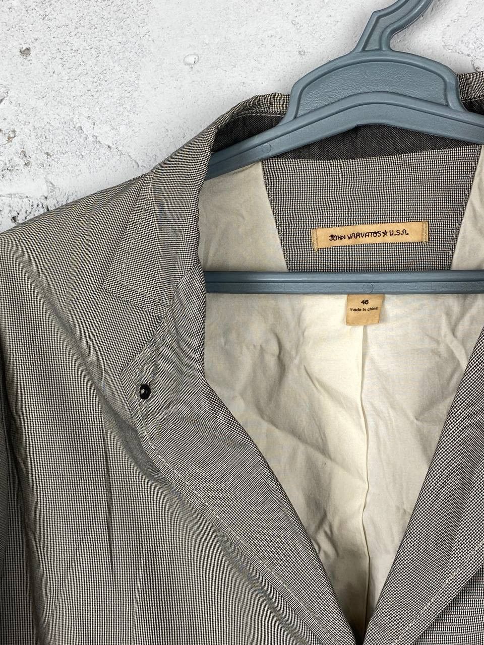 John Varvatos John Varvatos USA Check Cotton Light Blazer Jacket Size US L / EU 52-54 / 3 - 3 Thumbnail