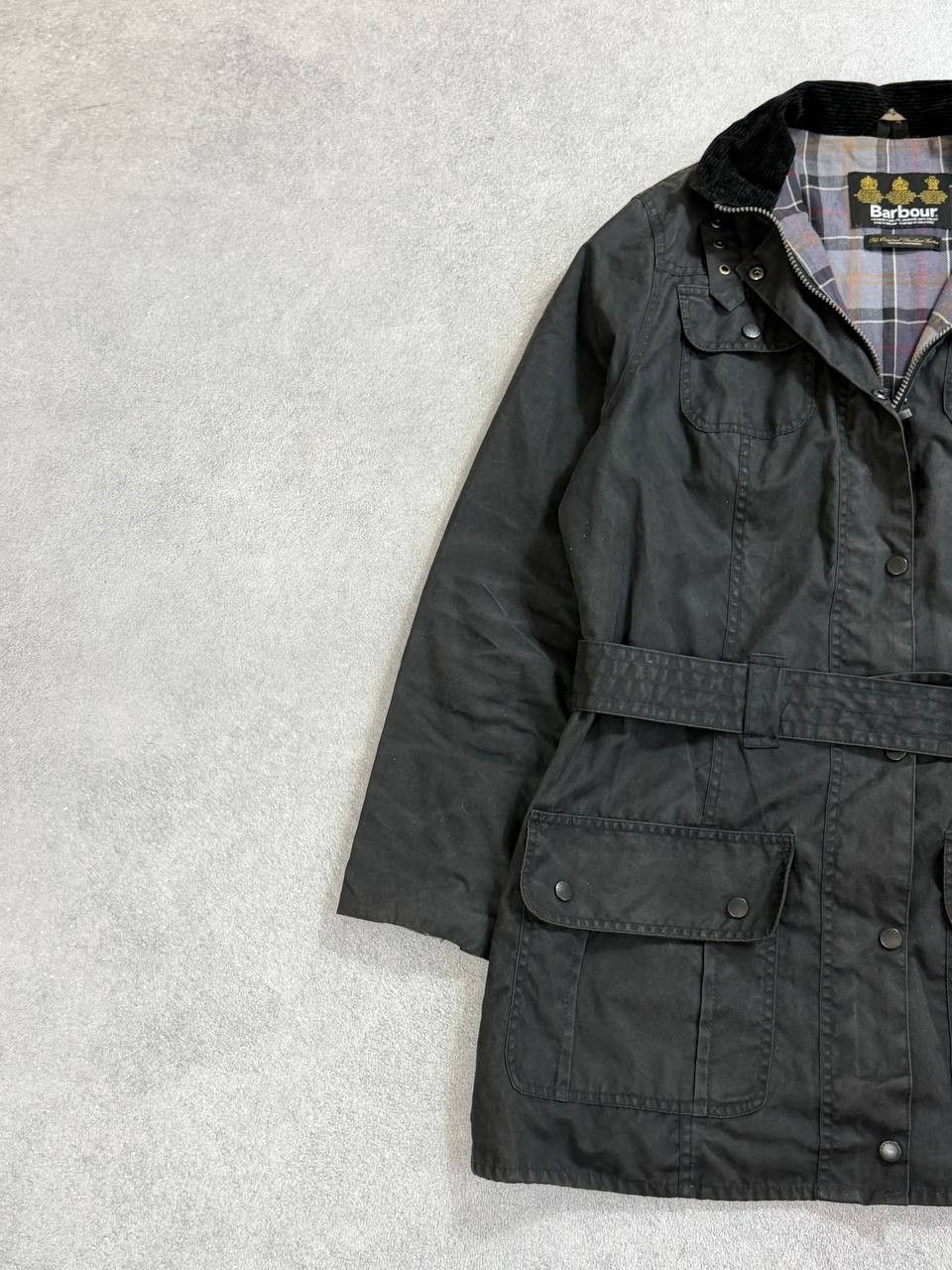 Barbour Barbour Waxed Utility Belted Women Jacket Y2K Size L / US 10 / IT 46 - 6 Thumbnail