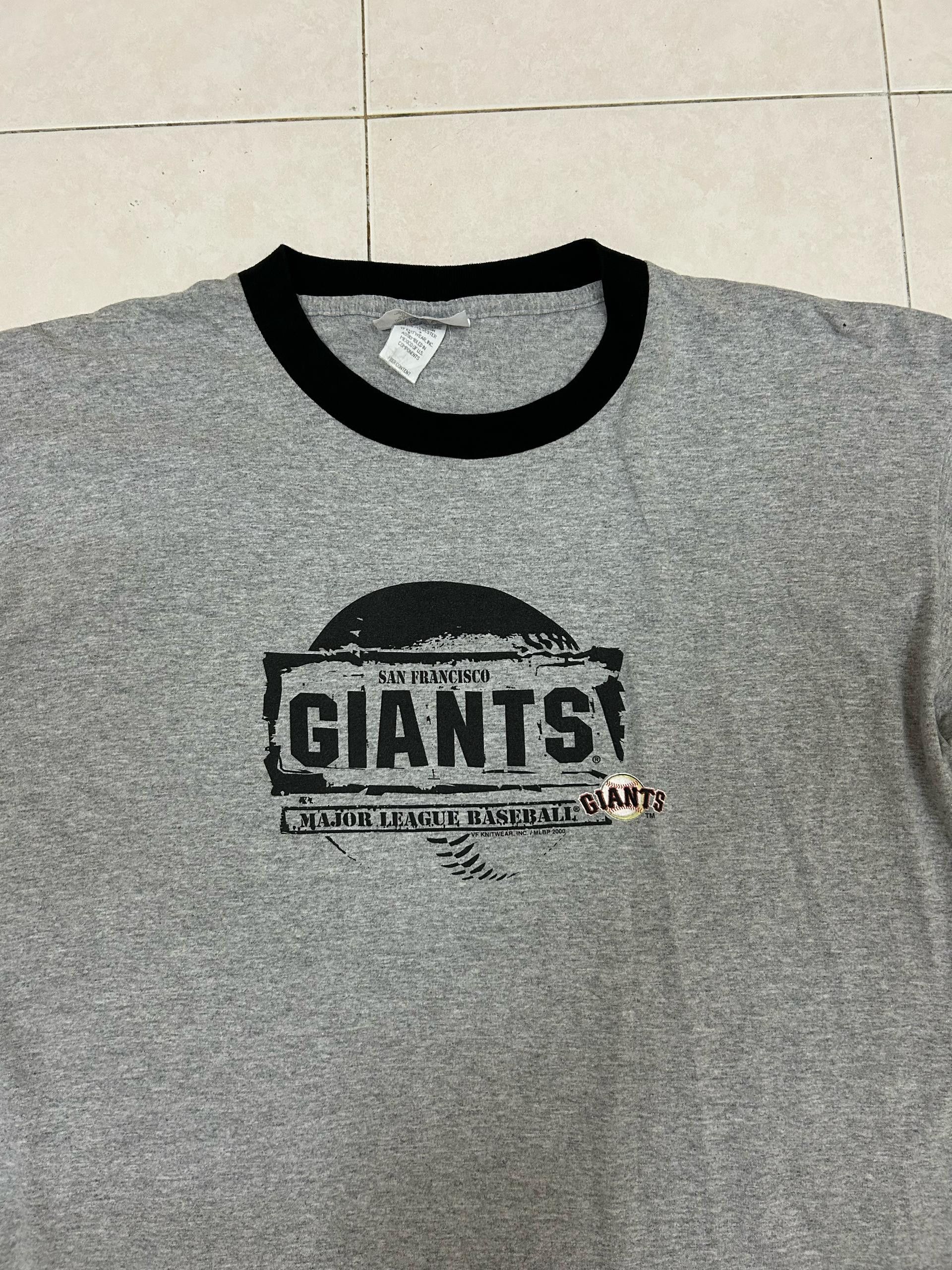 MLB Y2k MLB San Francisco Giants Ringer Tees Size US XL / EU 56 / 4 - 5 Thumbnail