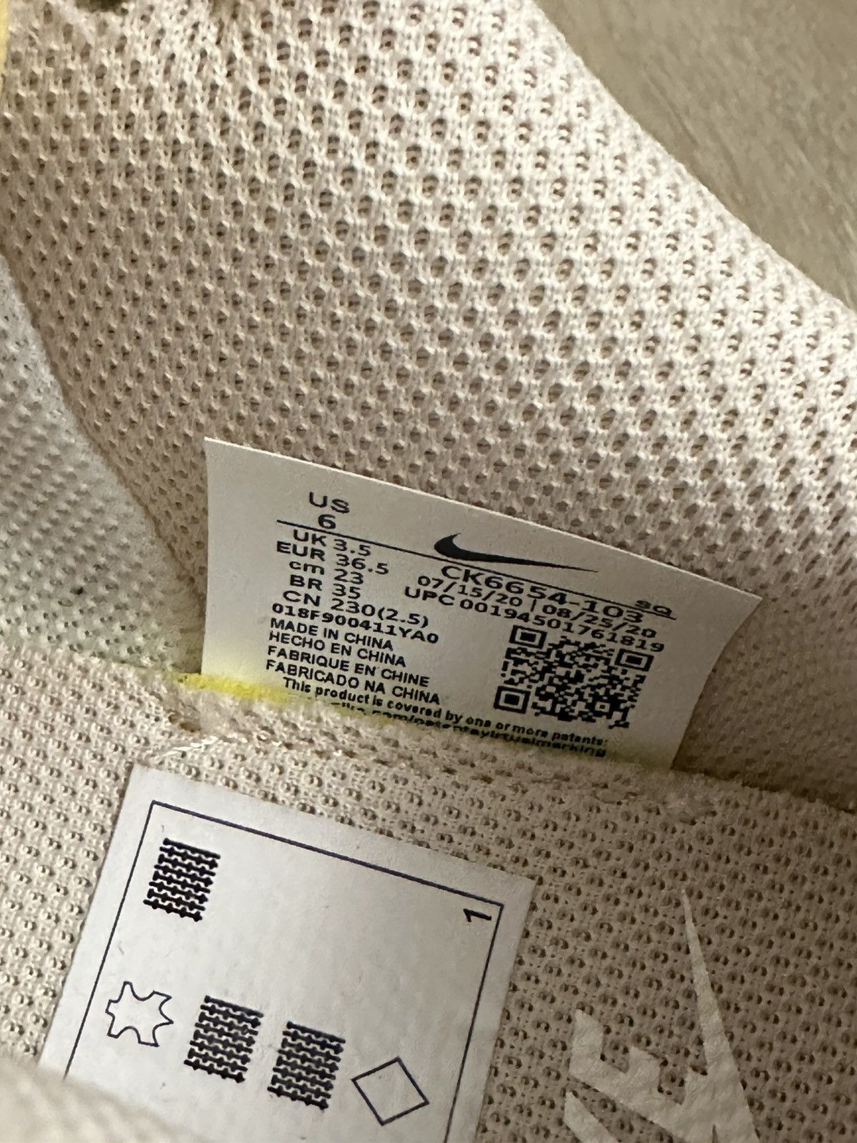 Nike Nike Dunk Low Disrupt Sail Size US 6 / IT 36 - 5 Thumbnail