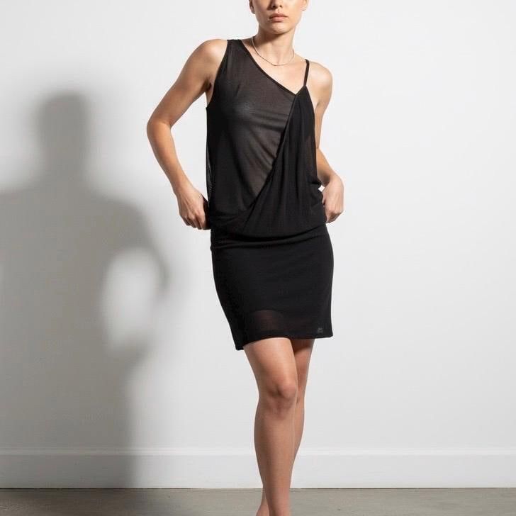Other The Cop Copine Draped Mesh Dress Size ONE SIZE - 5 Thumbnail