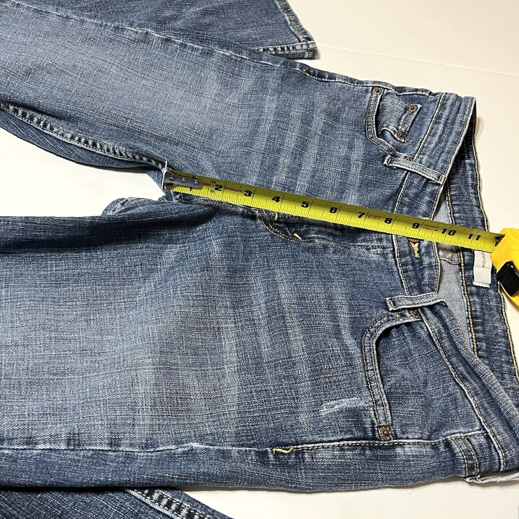 Levi's Levi's Jeans 518 Women Bootcut 34x31 Blue Denim Stretch Y2K Retro Vintage? Size 34" / US 12 / IT 48 - 4 Thumbnail