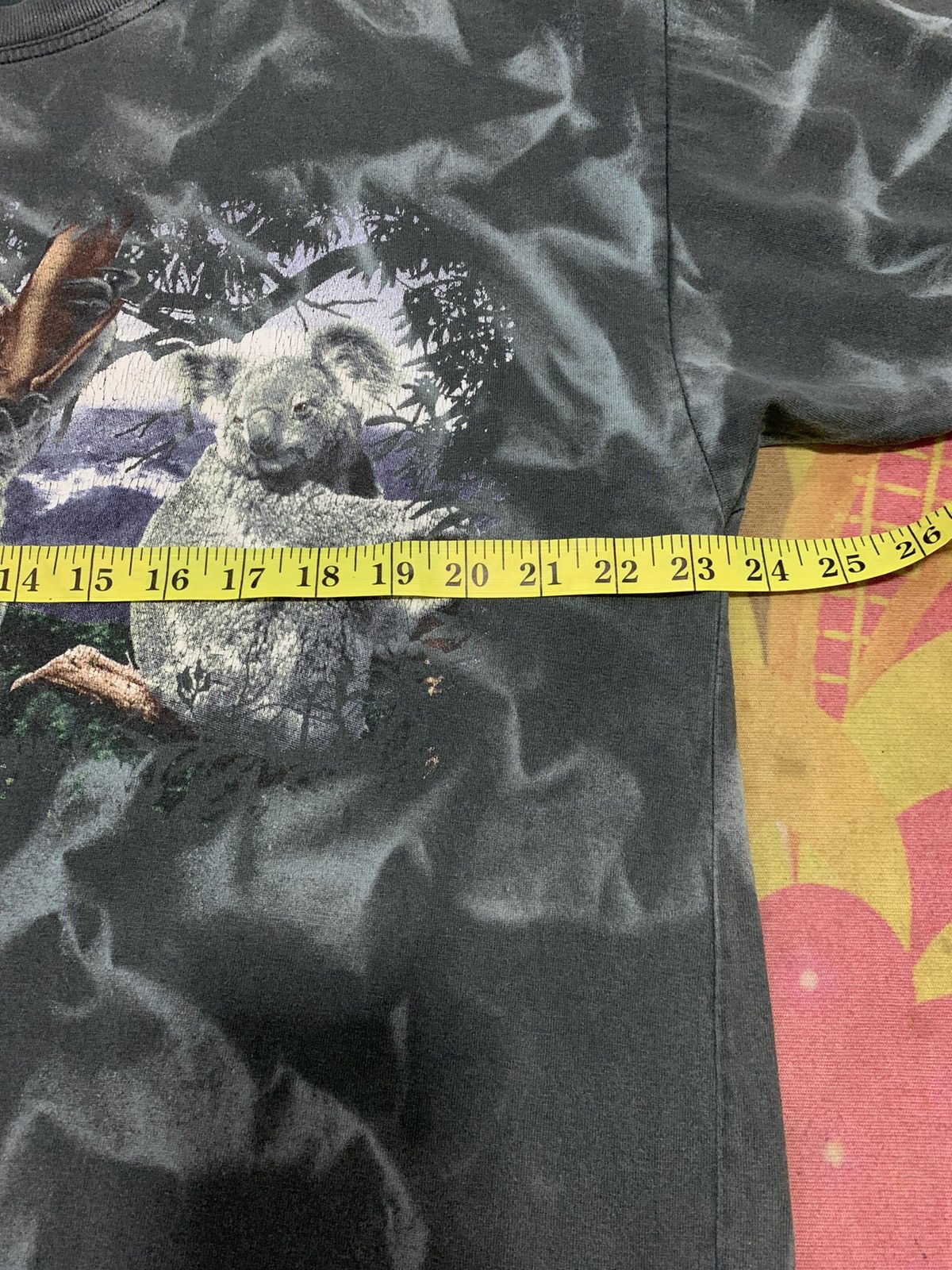 Man Made In Australia Vintage Koala Habitat Australian Wildlife Overdyed Size US XL / EU 56 / 4 - 11 Thumbnail
