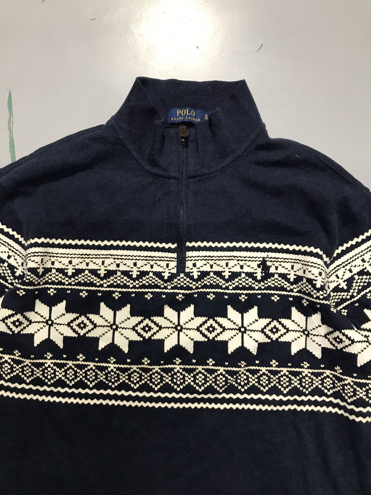 Polo Ralph Lauren Vintage polo Ralph Lauren embroidered knit sweater Size US L / EU 52-54 / 3 - 4 Thumbnail