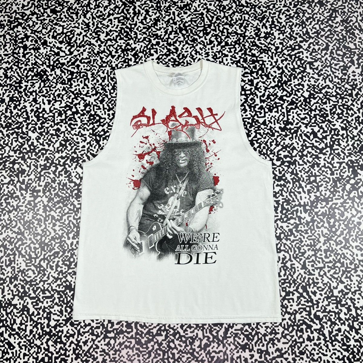 Band Tees Vintage Y2K Slash All Gonna Die Band Rock Guns Roses T-shirt Size US M / EU 48-50 / 2 - 1 Thumbnail