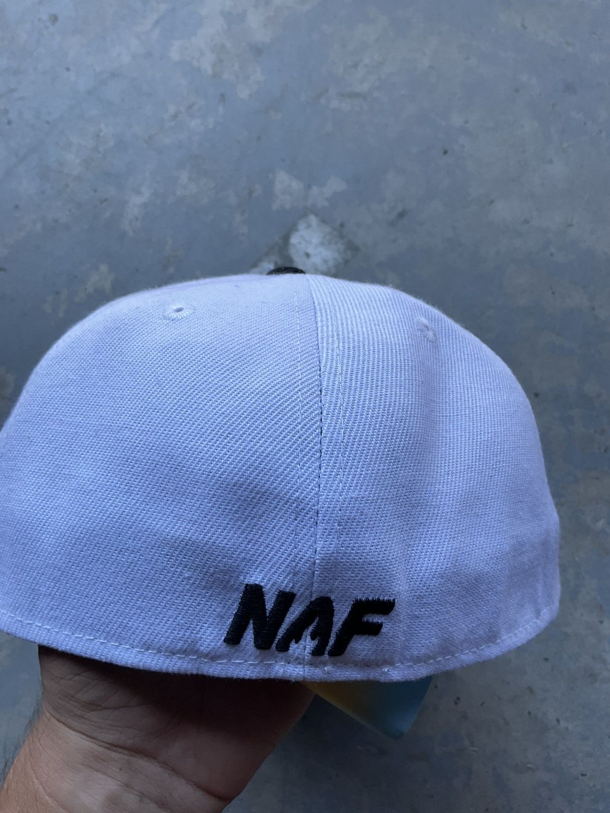 Other NAF 420 Exclusive Fitted Hat White/Black Size ONE SIZE - 3 Thumbnail