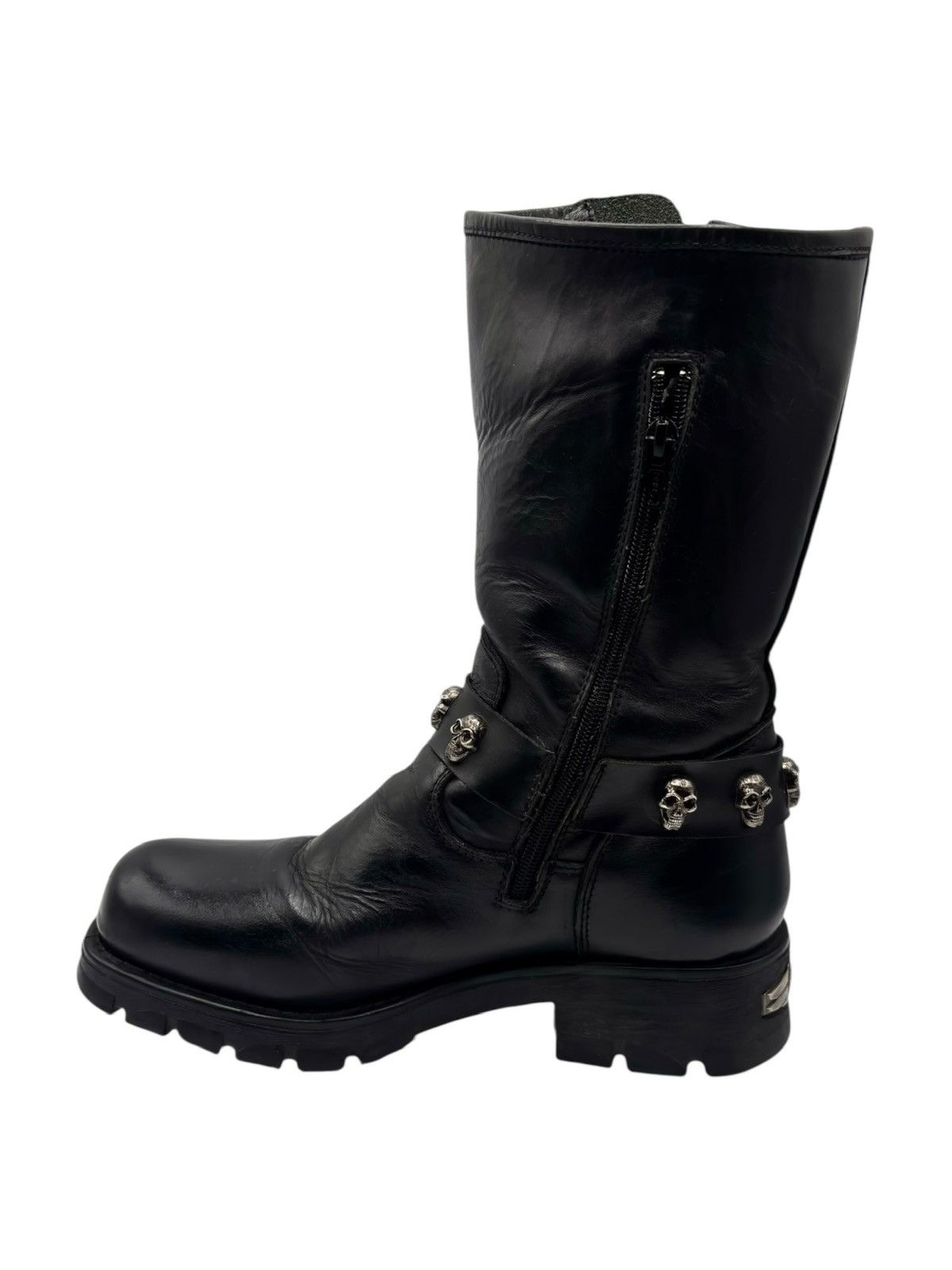 New Rock Vintage New Rock mid-calf biker boots Size 40 Size US 10 / IT 40 - 6 Thumbnail