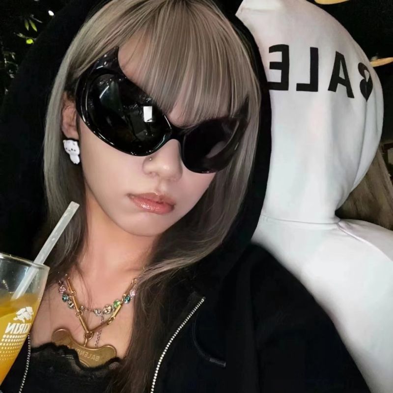 Electric Visual Modern Street ins style custom avant-garde sunglasses Size ONE SIZE - 2 Thumbnail