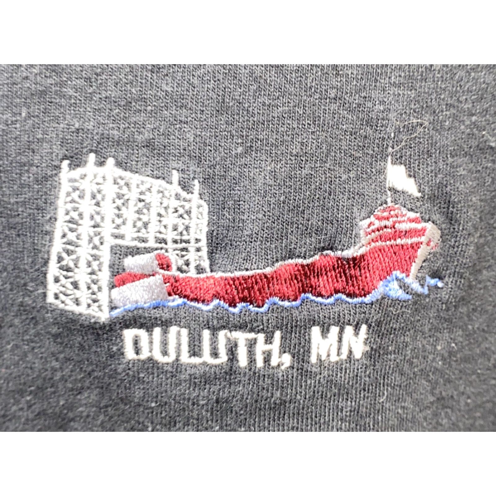 Fruit Of The Loom Fruit of the Loom T-Shirt Mens 2XL Black Short Sleeve USA Made Duluth MN Regular Cotton Shirt Mens Size US XXL / EU 58 / 5 - 3 Thumbnail