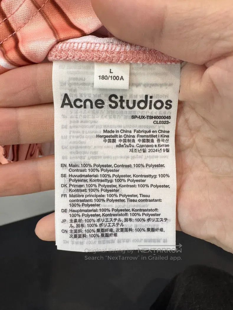 Acne Studios Acne Studios Collaboration with Kappa, Jennie's style, uni Size US L / EU 52-54 / 3 - 7 Thumbnail