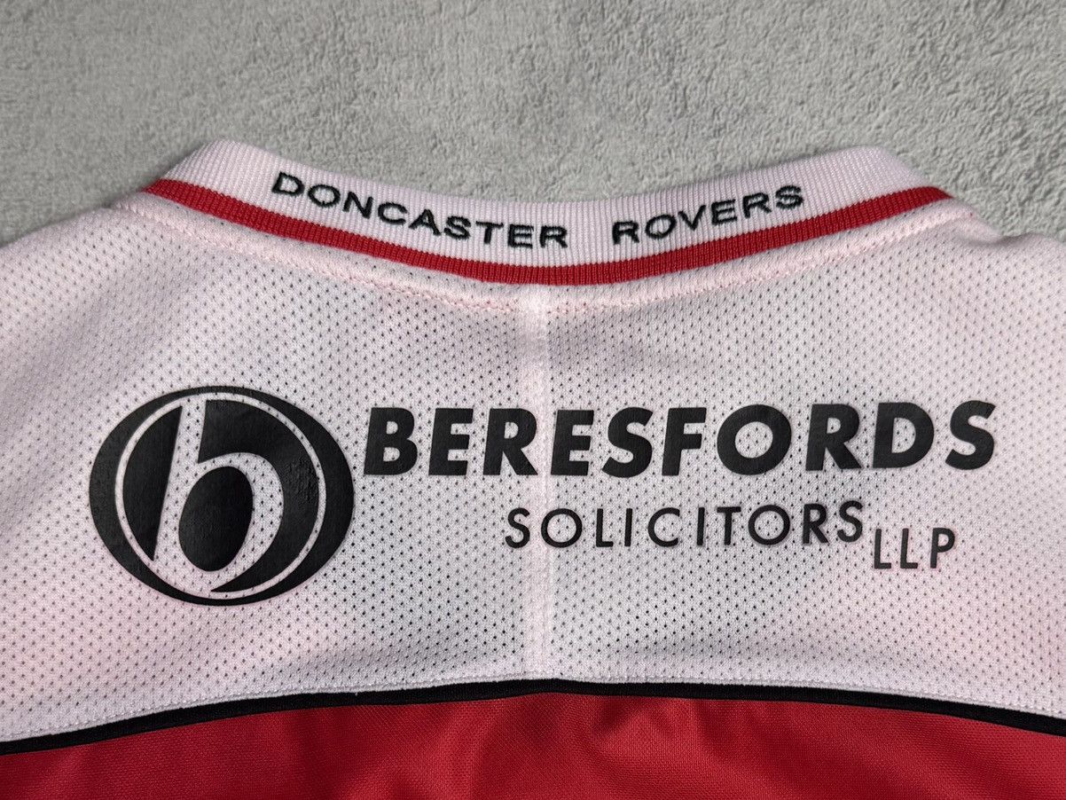 Vintage Doncaster Rovers 2005 2006 Home Shirt Soccer Jersey Carlotti Size US XL / EU 56 / 4 - 11 Thumbnail