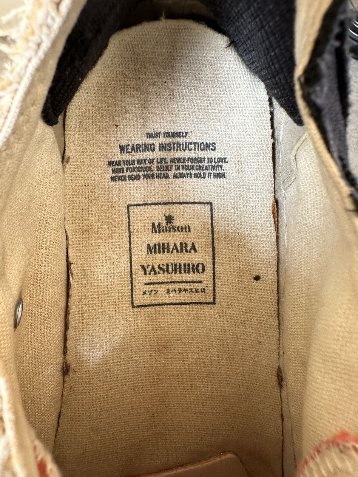 Maison MIHARA YASUHIRO Maison Mihara Yasuhiro Hank tricolor OG sole OG sole canvas Size US 6.5 / EU 39-40 - 7 Thumbnail