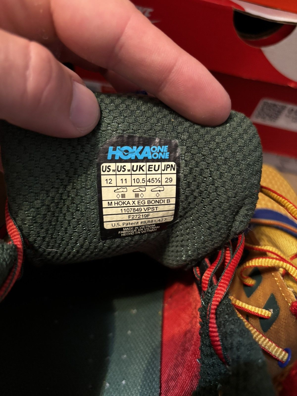 Engineered Garments × Hoka Hoka One One x Engineered Garments Bondi B Multicolor Size US 11 / EU 44 - 8 Thumbnail