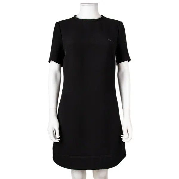 Gucci o1loc1c0226 830819 Slik Crepe Mini Dress With Embroidery Size S / US 4 / IT 40 - 1 Thumbnail