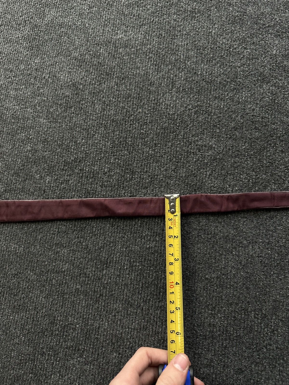 Other 🚨 LEATHER BURGUNDY ITALY TIE LUXURY VNTG RARE OLD MONEY Size ONE SIZE - 13 Thumbnail
