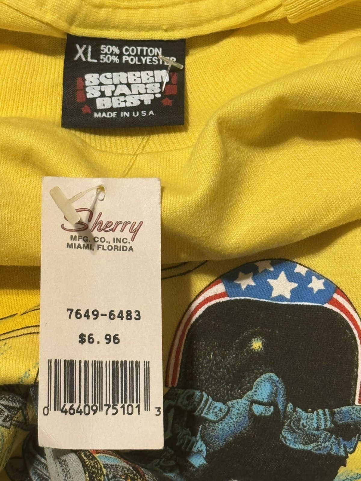 Vintage Vintage 1991 Gulf War Desert Storm Screen Stars Tee XL NWT L Size US XL / EU 56 / 4 - 4 Thumbnail